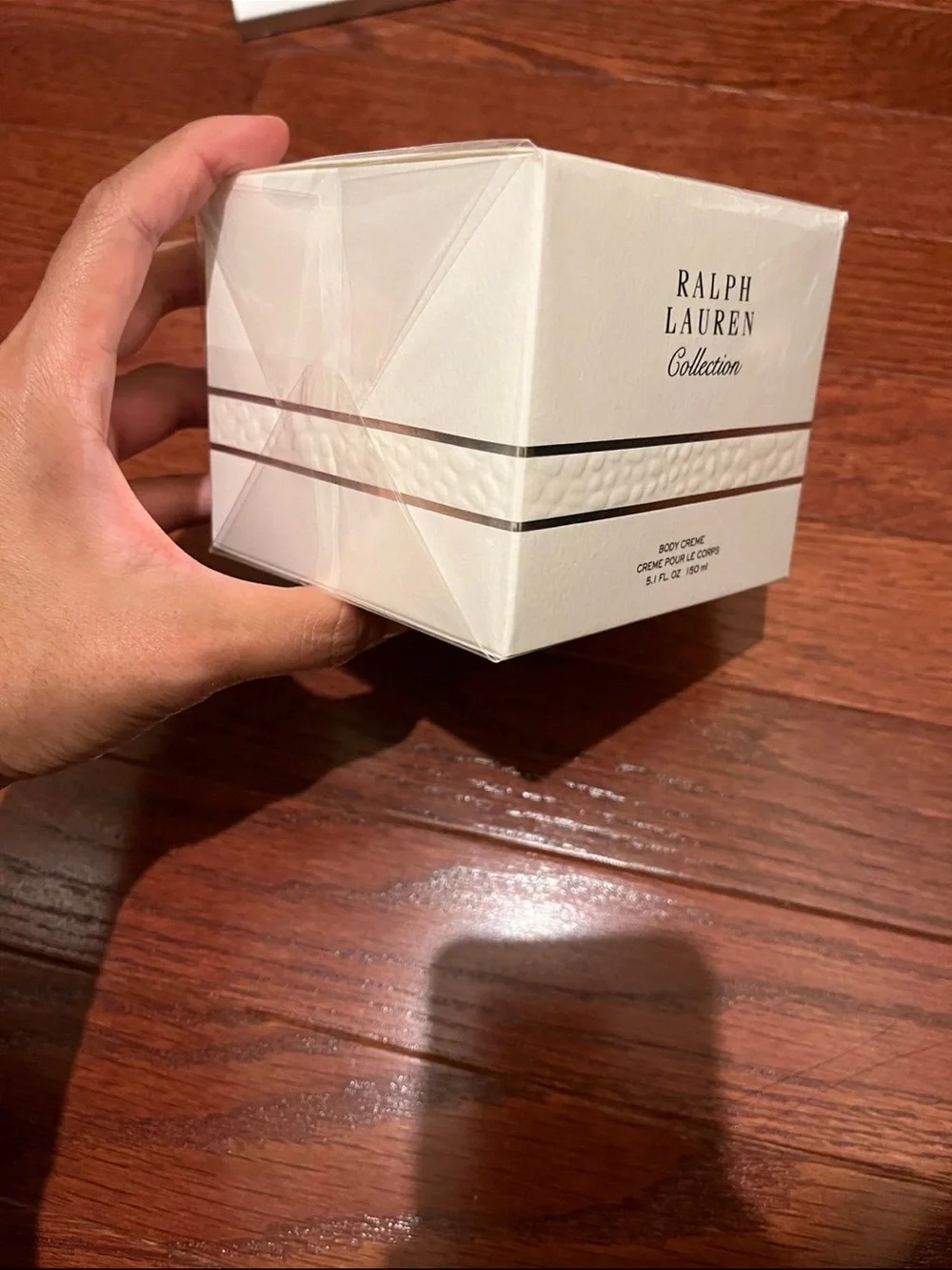 Ralph Lauren Collection Body Crème — White Jar with Silver Lid
